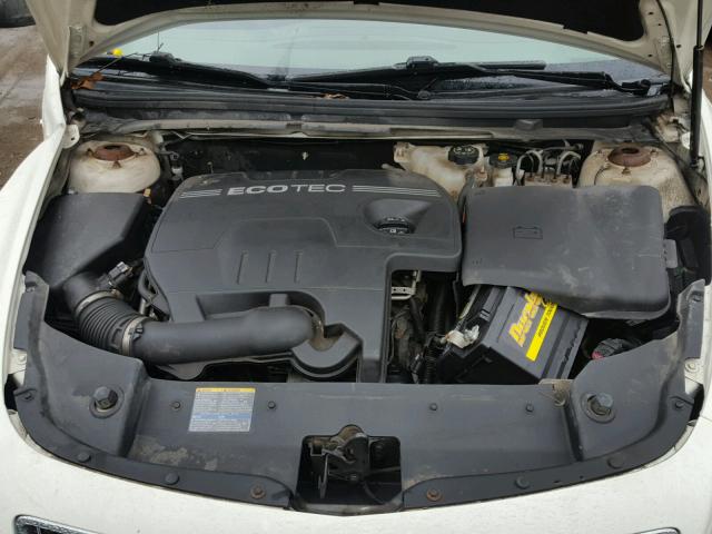 1G1ZG57B184186913 - 2008 CHEVROLET MALIBU LS 白色 照片 7