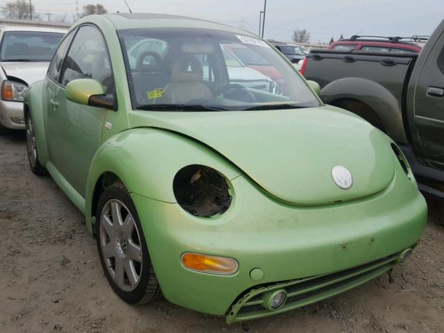 3VWDD21C12M425573 - 2002 VOLKSWAGEN NEW BEETLE 绿色 照片 1