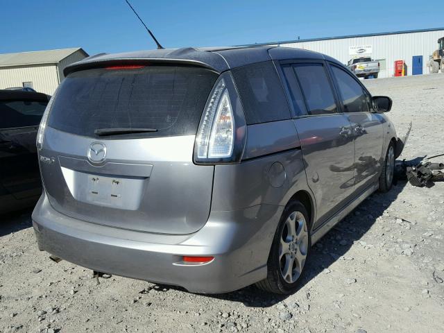 JM1CR2W31A0377938 - 2010 MAZDA 5 SILVER photo 4