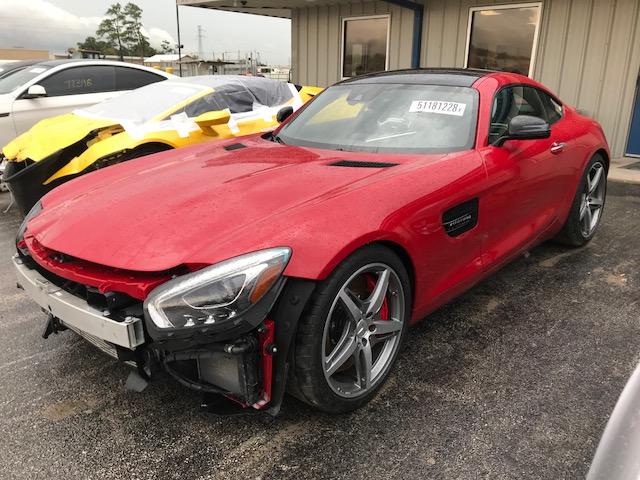 WDDYJ7JAXGA006768 - 2016 MERCEDES-BENZ AMG GT S RED photo 2