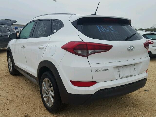 KM8J33A48HU263402 - 2017 HYUNDAI TUCSON LIM WHITE photo 3