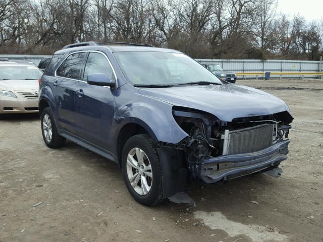 2GNALDEK9D6146298 - 2013 CHEVROLET EQUINOX LT BLUE photo 1