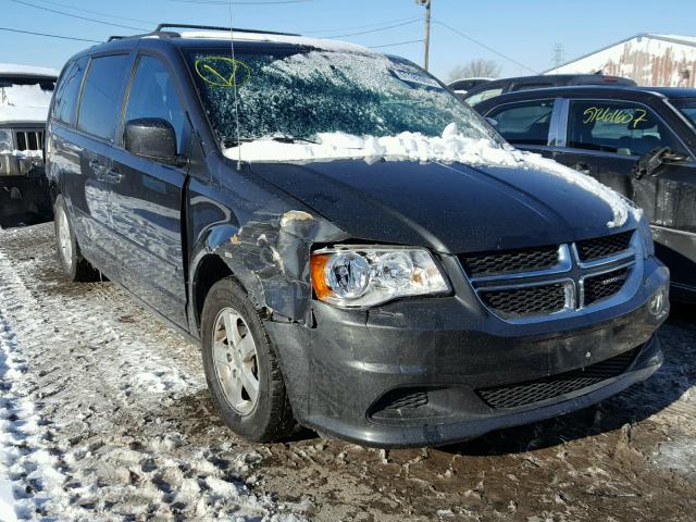 2C4RDGCG6CR408655 - 2012 DODGE GRAND CARA GRAY photo 1