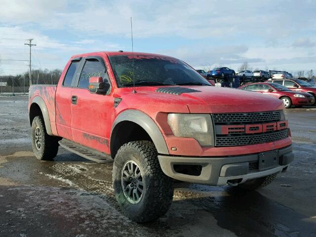 1FTEX1EV8AFA22368 - 2010 FORD F150 SUPER RED photo 1