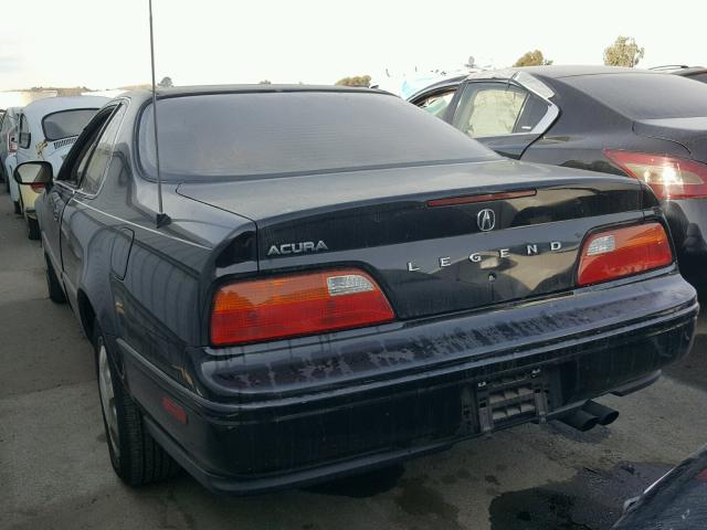 JH4KA8261SC000336 - 1995 ACURA LEGEND L BLACK photo 3