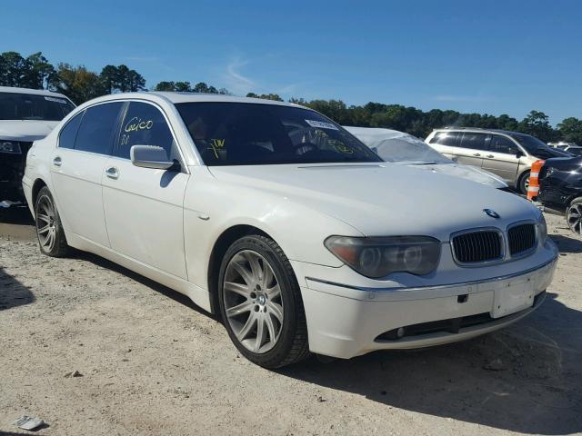 WBAGN63545DS59159 - 2005 BMW 745 LI WHITE photo 1