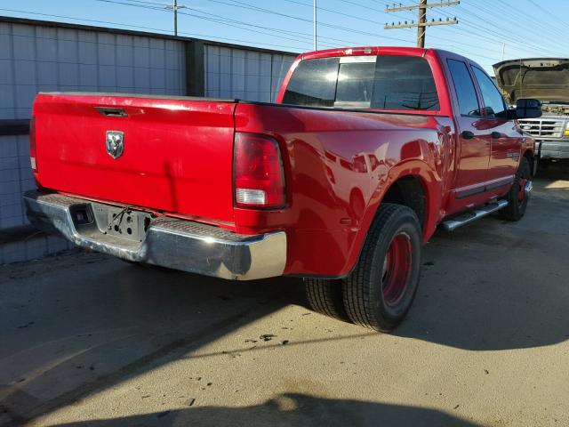 3D7ML48CX6G122504 - 2006 DODGE RAM 3500 S RED photo 4