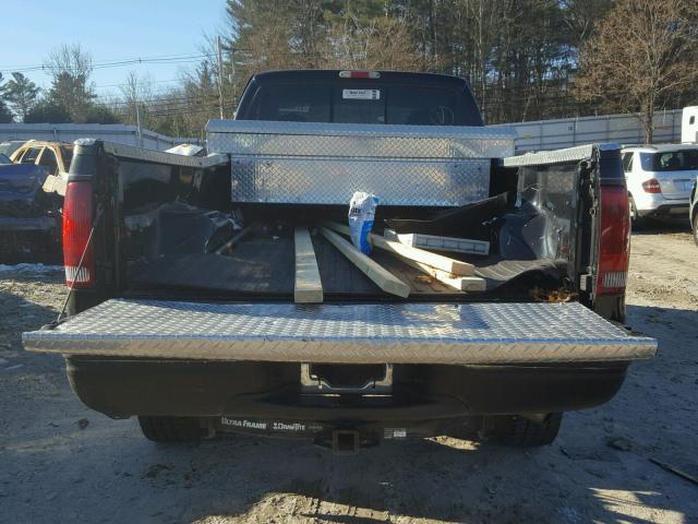 1FTSF31F32EC21562 - 2002 FORD F350 SRW S BLACK photo 6