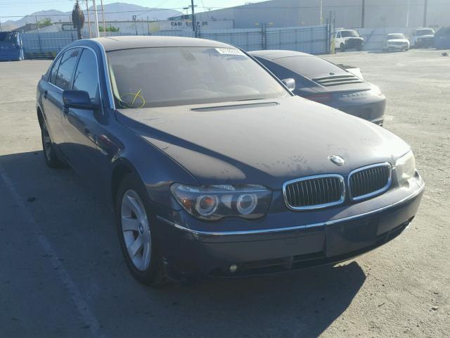 WBAGN63515DS56204 - 2005 BMW 745 LI BLUE photo 1