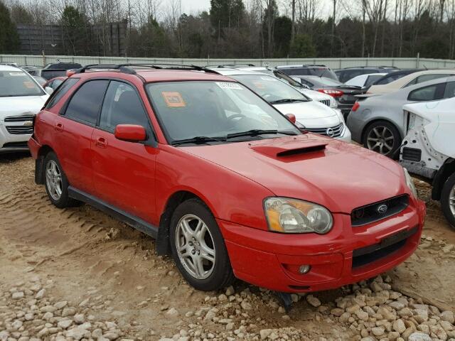 JF1GG29634G811050 - 2004 SUBARU IMPREZA WR RED photo 1