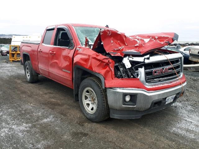 1GTV2UEC6EZ375324 - 2014 GMC SIERRA K15 RED photo 1