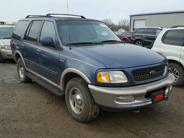 1FMPU18LXWLA90929 - 1998 FORD EXPEDITION BLUE photo 1