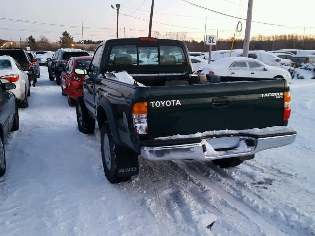 5TEPM62N14Z368871 - 2004 TOYOTA TACOMA GREEN photo 3