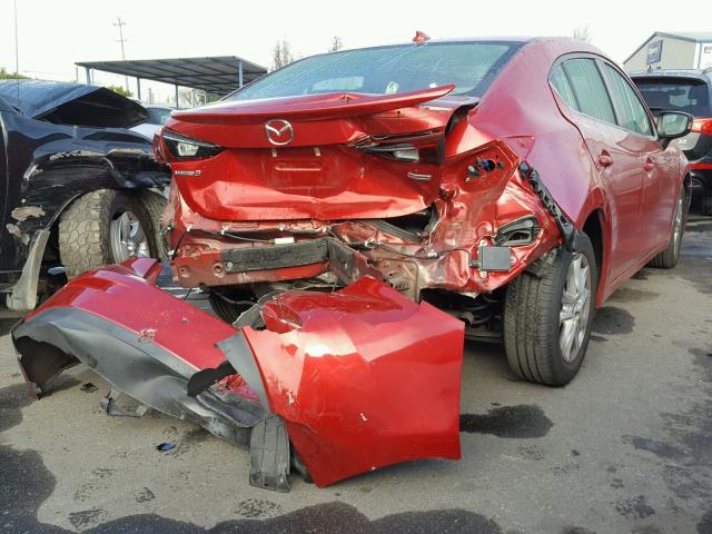 3MZBM1V75FM136362 - 2015 MAZDA 3 TOURING RED photo 4