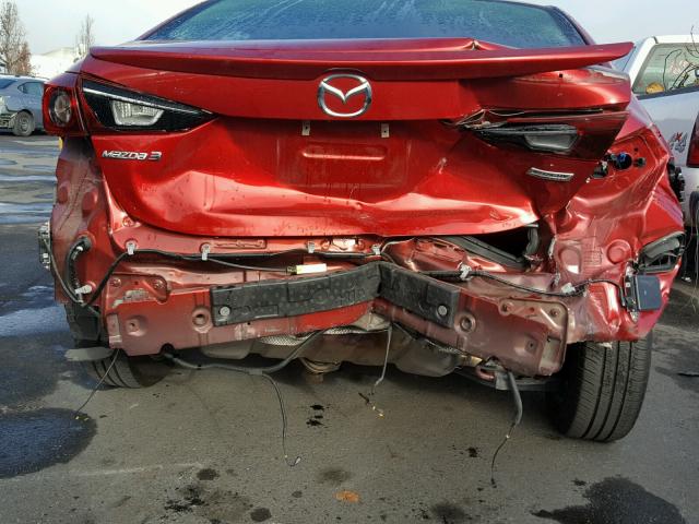 3MZBM1V75FM136362 - 2015 MAZDA 3 TOURING RED photo 9