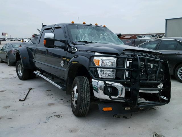 1FT8W3DTXCEC54278 - 2012 FORD F350 SUPER BLACK photo 1