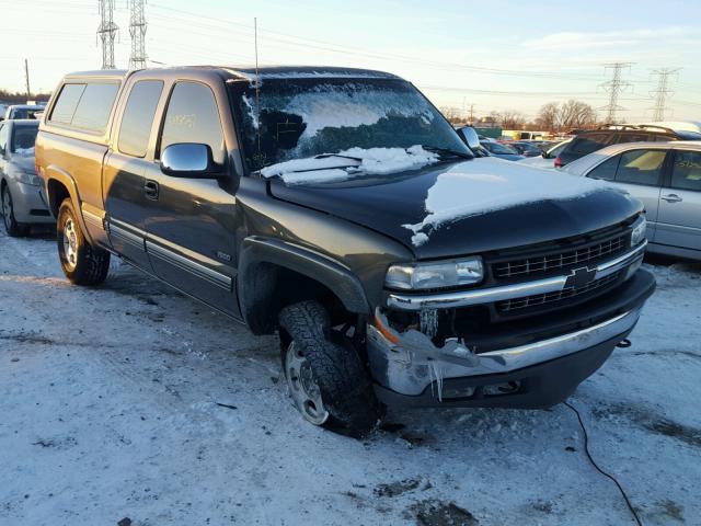 2GCEK19T421130602 - 2002 CHEVROLET SILVERADO GRAY photo 1