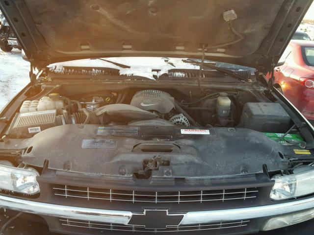 2GCEK19T421130602 - 2002 CHEVROLET SILVERADO GRAY photo 7