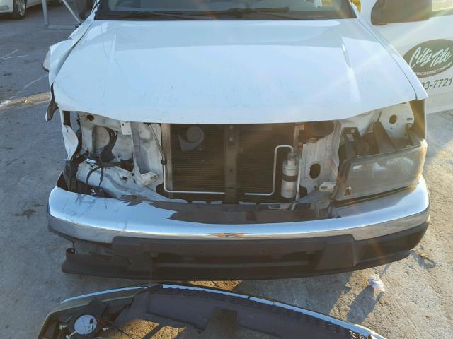 1GCCS148X68231141 - 2006 CHEVROLET COLORADO WHITE photo 7