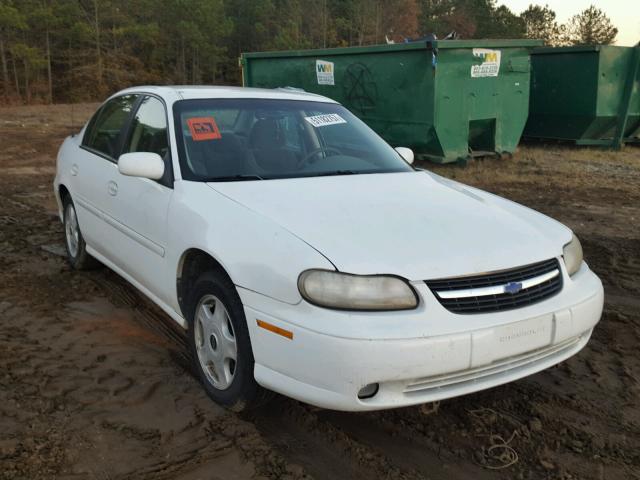 1G1NE52J116248243 - 2001 CHEVROLET MALIBU LS WHITE photo 1