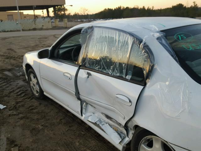 1G1NE52J116248243 - 2001 CHEVROLET MALIBU LS WHITE photo 10