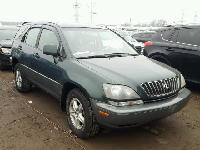 JT6HF10U6X0057475 - 1999 LEXUS RX 300 GREEN photo 1