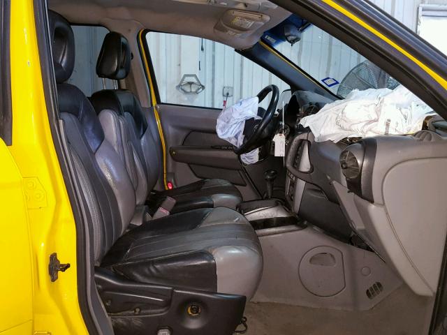 3G7DA03EX3S505948 - 2003 PONTIAC AZTEK YELLOW photo 5