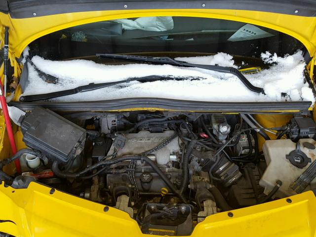 3G7DA03EX3S505948 - 2003 PONTIAC AZTEK YELLOW photo 7