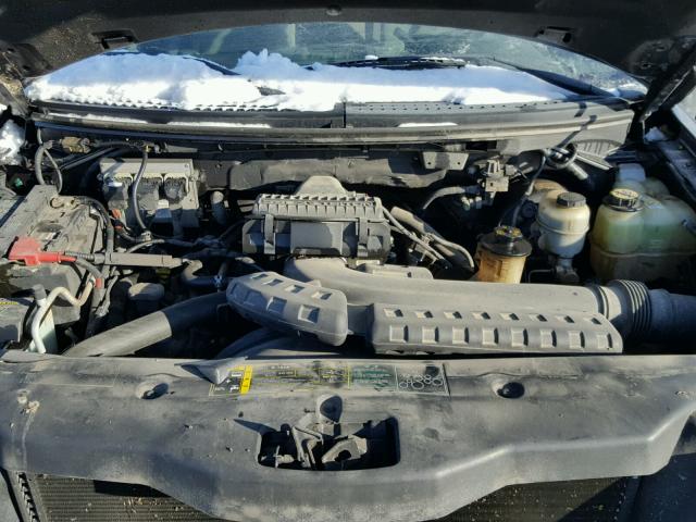 1FTPX145X4NB85107 - 2004 FORD F150 GRAY photo 7