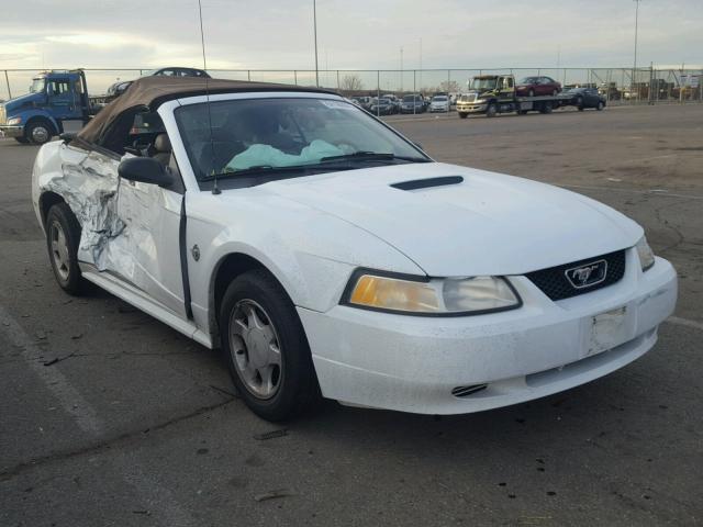 1FAFP4444XF212116 - 1999 FORD MUSTANG WHITE photo 1