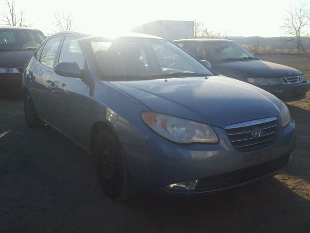 KMHDU46D37U258325 - 2007 HYUNDAI ELANTRA GL BLUE photo 1