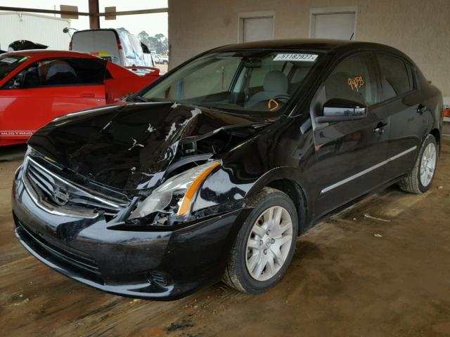 3N1AB6APXBL657894 - 2011 NISSAN SENTRA 2.0 BLACK photo 2