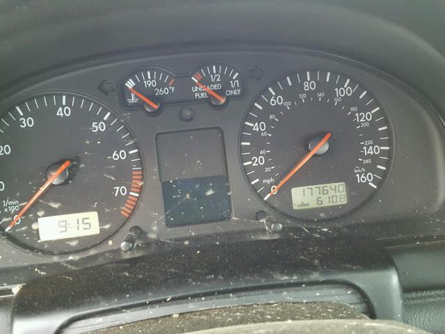 WVWMA23B7YP356827 - 2000 VOLKSWAGEN PASSAT GLS GRAY photo 8