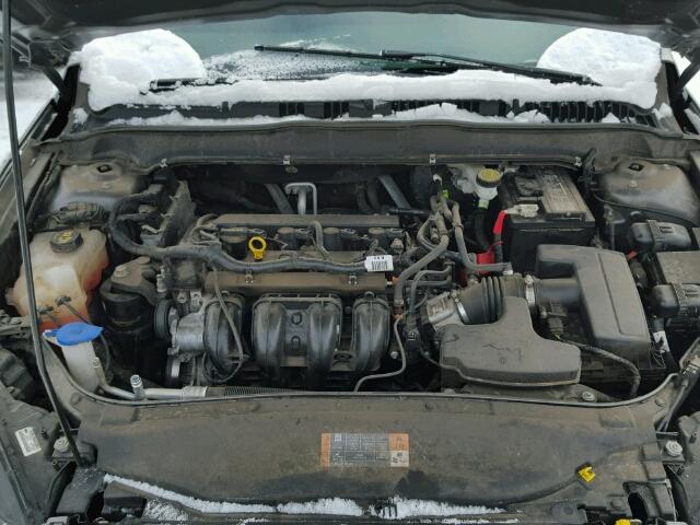 3FA6P0H7XDR371086 - 2013 FORD FUSION SE GRAY photo 7