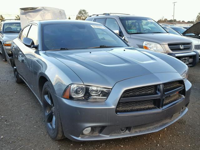 2C3CDXHG1CH201003 - 2012 DODGE CHARGER SX CHARCOAL photo 1