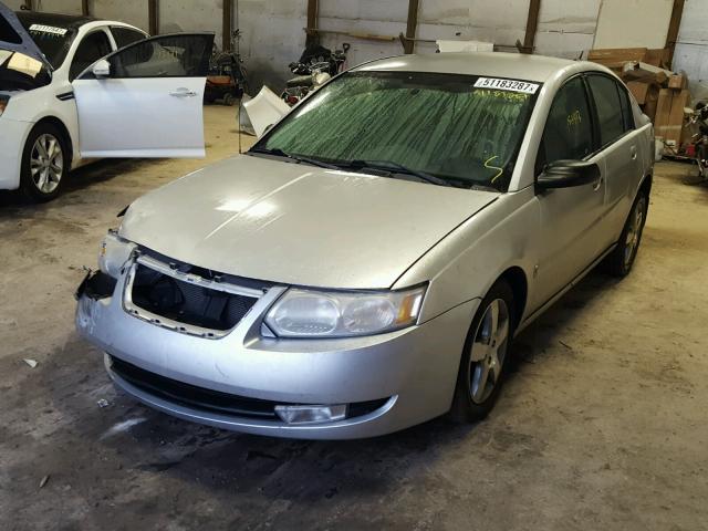 1G8AL55F16Z107742 - 2006 SATURN ION LEVEL SILVER photo 2