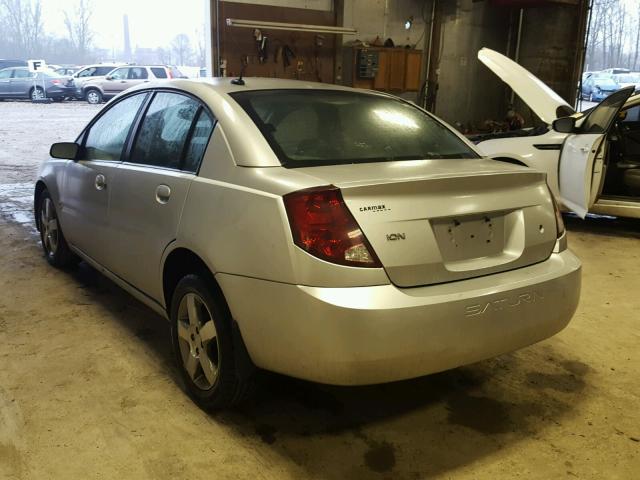 1G8AL55F16Z107742 - 2006 SATURN ION LEVEL SILVER photo 3