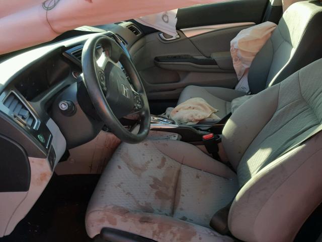 19XFB2F8XEE202484 - 2014 HONDA CIVIC EX შავი ფოტო 5