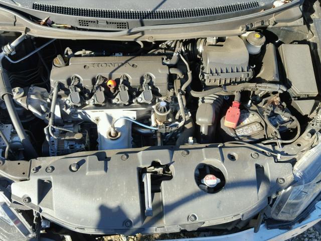 19XFB2F8XEE202484 - 2014 HONDA CIVIC EX შავი ფოტო 7