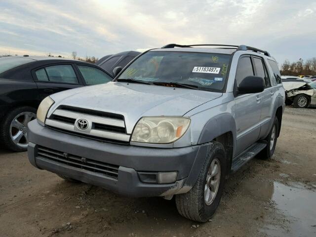 JTEZU14RX30005944 - 2003 TOYOTA 4RUNNER SR SILVER photo 2