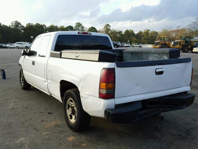 2GCEC19W721259392 - 2002 CHEVROLET SILVERADO WHITE photo 3