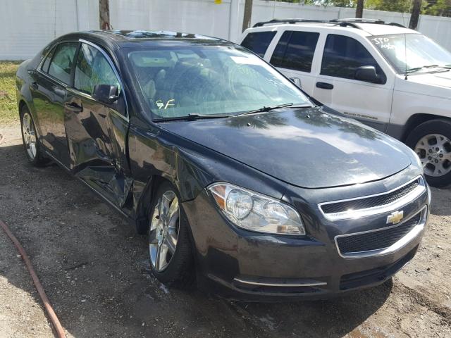 1G1ZH57B294260998 - 2009 CHEVROLET MALIBU 1LT BLACK photo 1