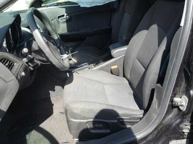 1G1ZH57B294260998 - 2009 CHEVROLET MALIBU 1LT BLACK photo 5