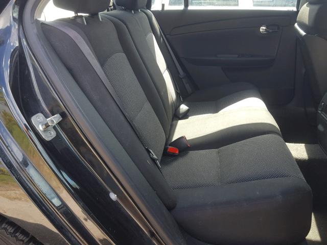 1G1ZH57B294260998 - 2009 CHEVROLET MALIBU 1LT BLACK photo 6