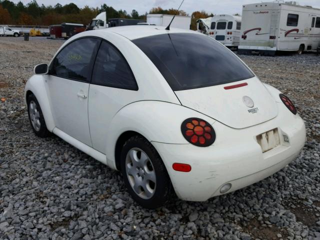 3VWCK21C73M401037 - 2003 VOLKSWAGEN NEW BEETLE 白色 照片 3