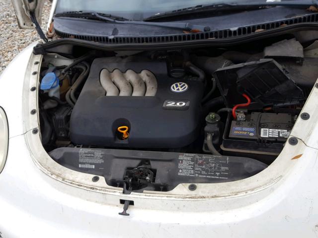 3VWCK21C73M401037 - 2003 VOLKSWAGEN NEW BEETLE 白色 照片 7