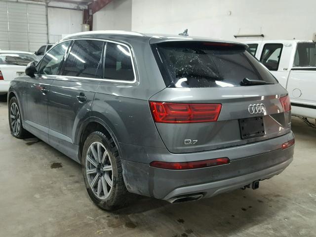 WA1LAAF74HD005513 - 2017 AUDI Q7 PREMIUM CHARCOAL photo 3