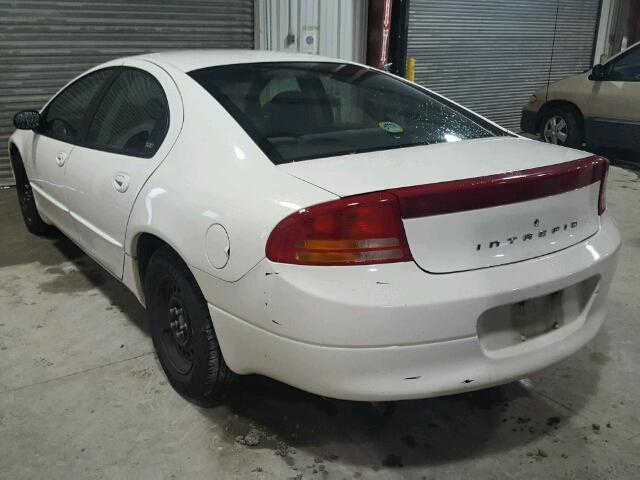 2C3HH46R31H681555 - 2001 CHRYSLER INTREPID S WHITE photo 3