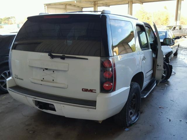 1GKFK63867J344191 - 2007 GMC YUKON DENA WHITE photo 4