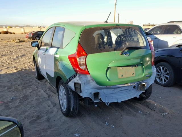 3N1CE2CP3FL406274 - 2015 NISSAN VERSA NOTE GREEN photo 3